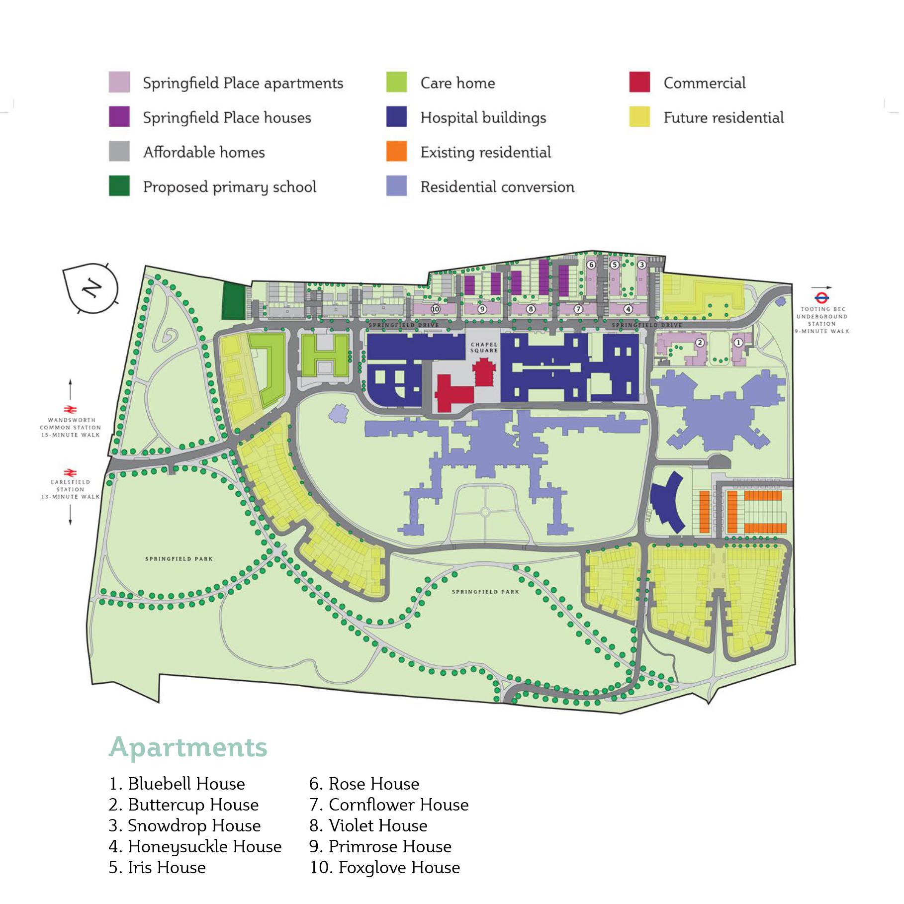 Property for sale in London Springfield Place
